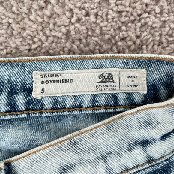 PacSun bullhead boyfriend distressed denim jeans - Picture 5 of 11